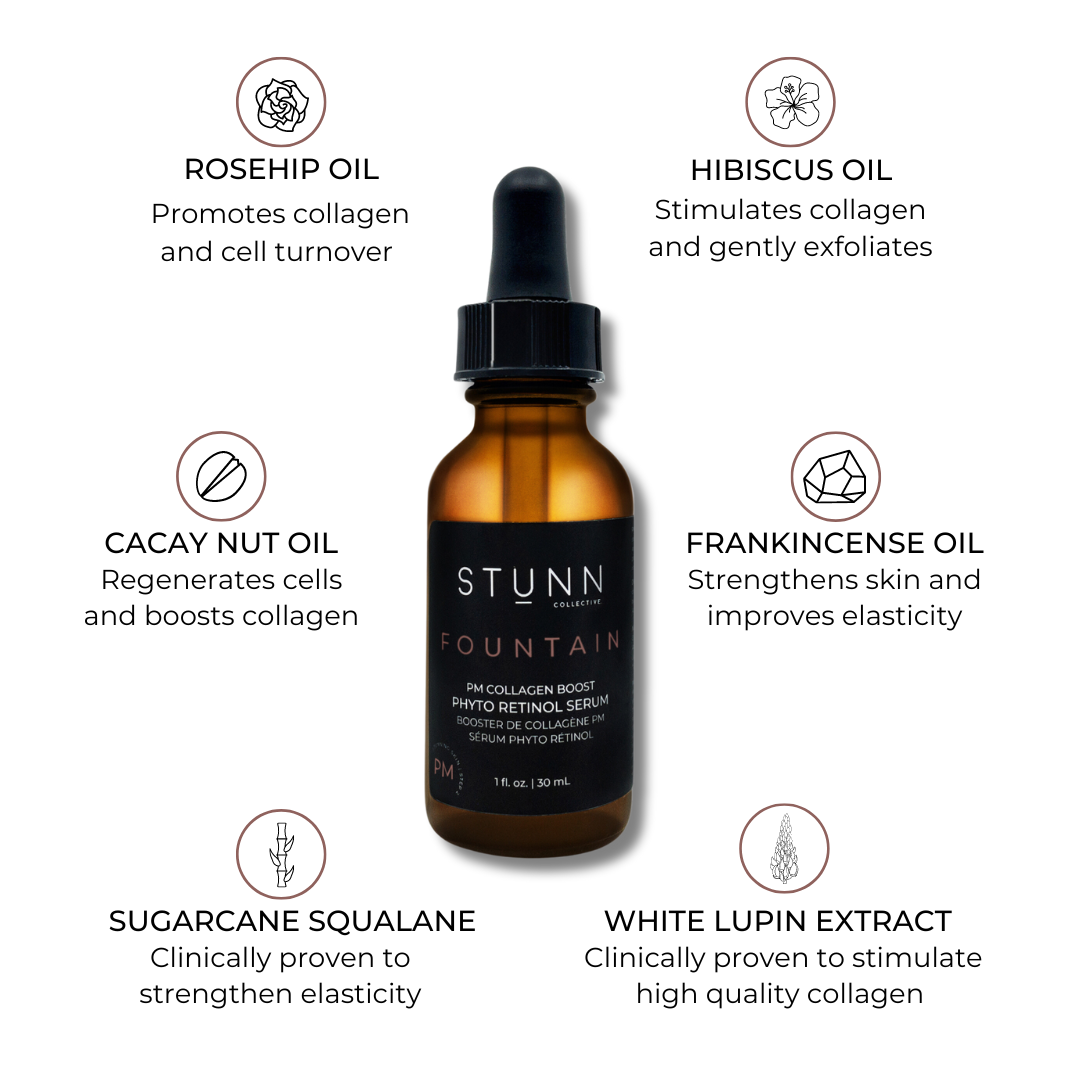 Fountain Phyto Retinol Serum - Smooth Fine Lines and Restore Elasticity