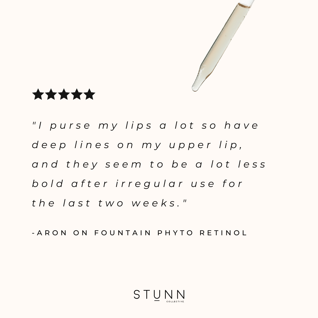 Fountain Phyto Retinol Serum - Smooth Fine Lines and Restore Elasticity